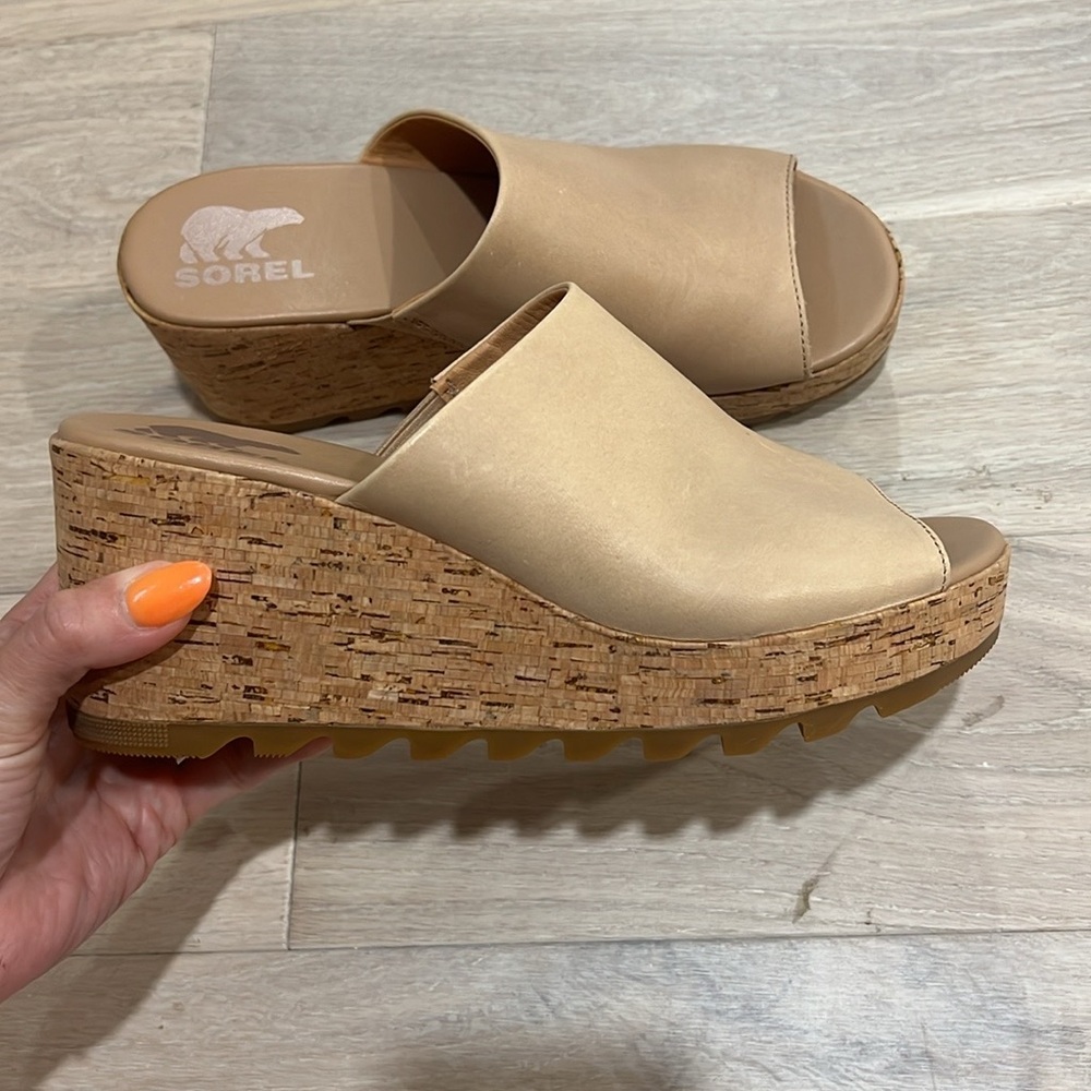 Sorel Cameron Wedge Mule Sandals - Picture 11 of 11